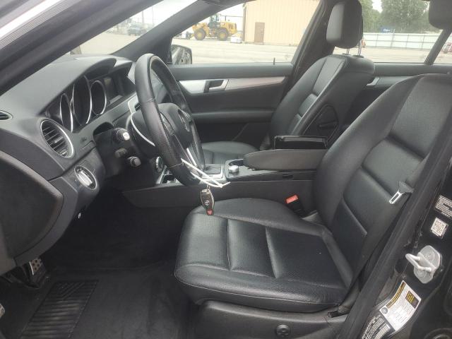 WDDGF8AB1EA942111 - 2014 MERCEDES-BENZ C 300 4MATIC BLACK photo 7