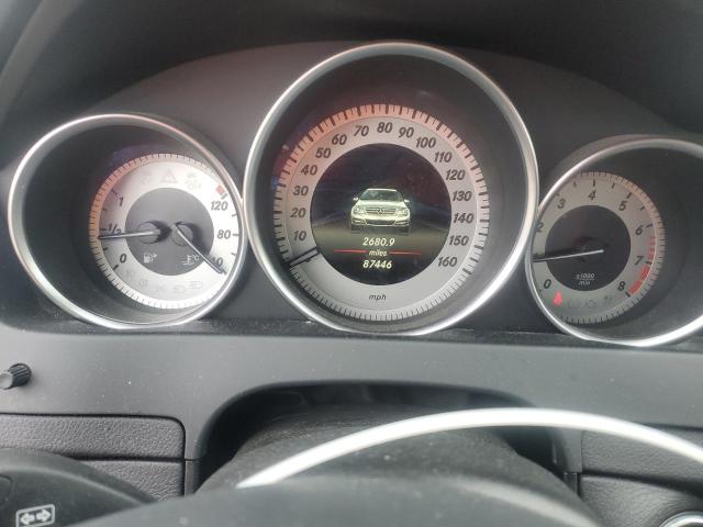 WDDGF8AB1EA942111 - 2014 MERCEDES-BENZ C 300 4MATIC BLACK photo 9