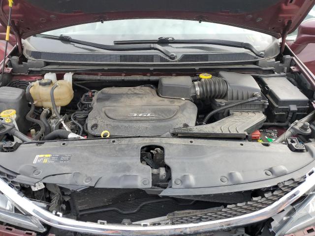 2C4RC1BG5HR614638 - 2017 CHRYSLER PACIFICA TOURING L BURGUNDY photo 12