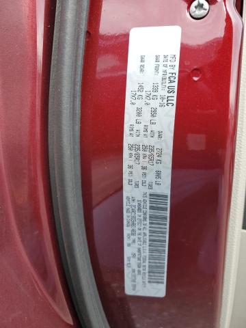 2C4RC1BG5HR614638 - 2017 CHRYSLER PACIFICA TOURING L BURGUNDY photo 13