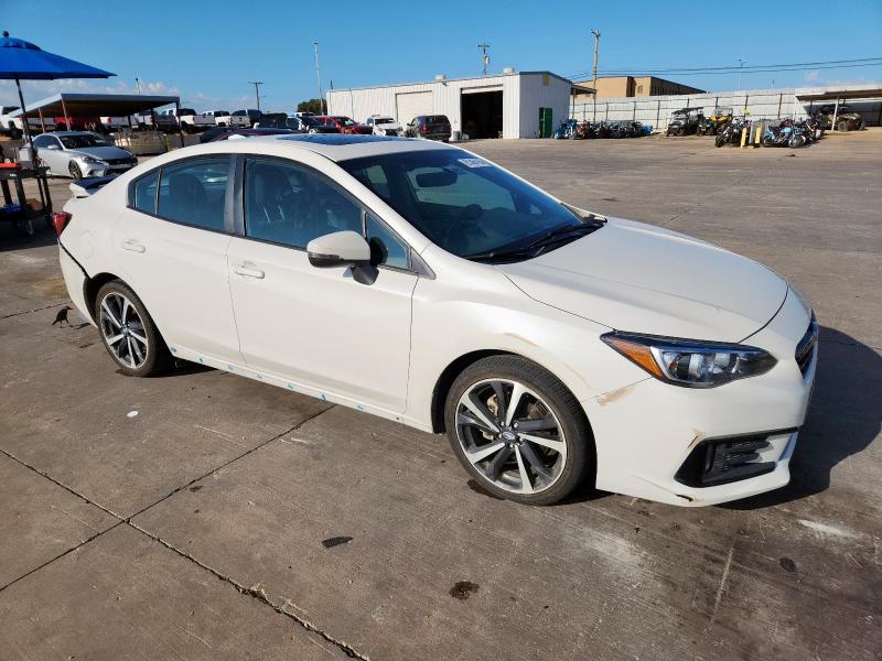 4S3GKAM67N3602249 - 2022 SUBARU IMPREZA SPORT Білий фото 4