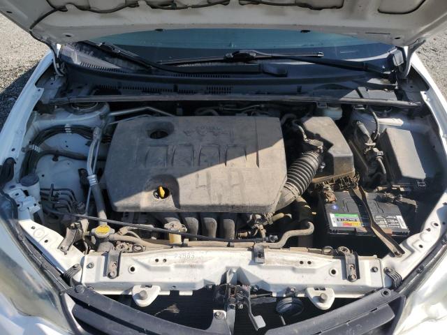 2T1BURHE0FC463935 - 2015 TOYOTA COROLLA L WHITE photo 11