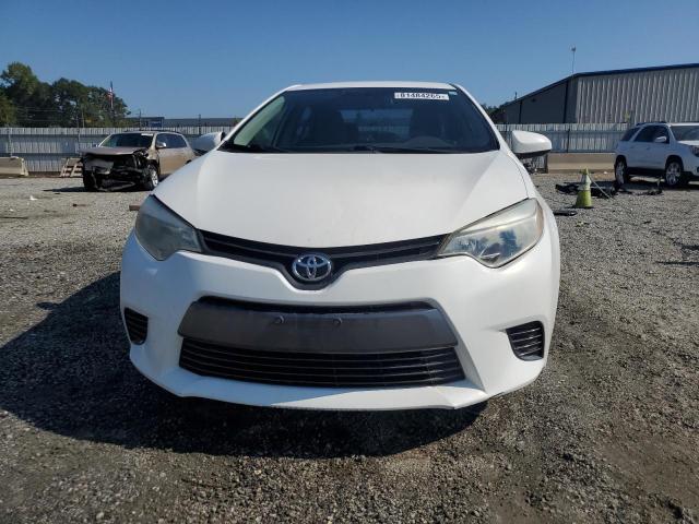 2T1BURHE0FC463935 - 2015 TOYOTA COROLLA L WHITE photo 5