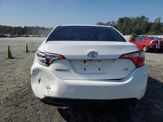 2T1BURHE0FC463935 - 2015 TOYOTA COROLLA L WHITE photo 6