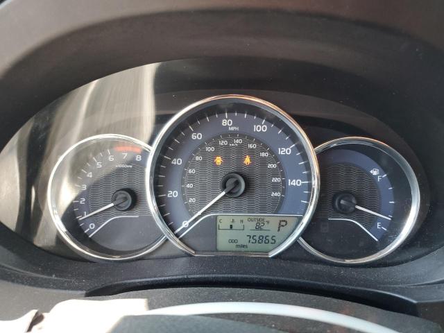 2T1BURHE0FC463935 - 2015 TOYOTA COROLLA L WHITE photo 9