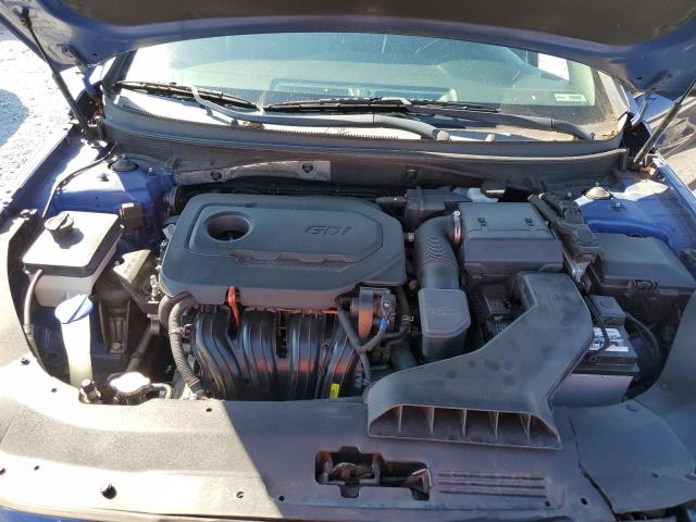 5NPE34AF9JH650294 - 2018 HYUNDAI SONATA SPORT 蓝色 照片 11