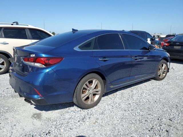 5NPE34AF9JH650294 - 2018 HYUNDAI SONATA SPORT 蓝色 照片 3