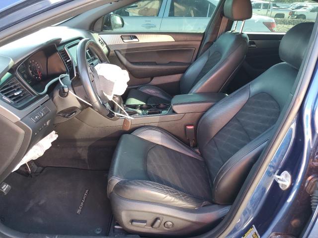5NPE34AF9JH650294 - 2018 HYUNDAI SONATA SPORT 蓝色 照片 7