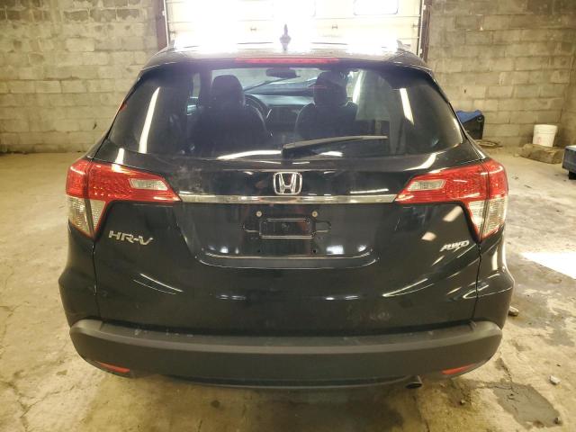 3CZRU6H76KM733308 - 2019 HONDA HR-V EXL BLACK photo 6