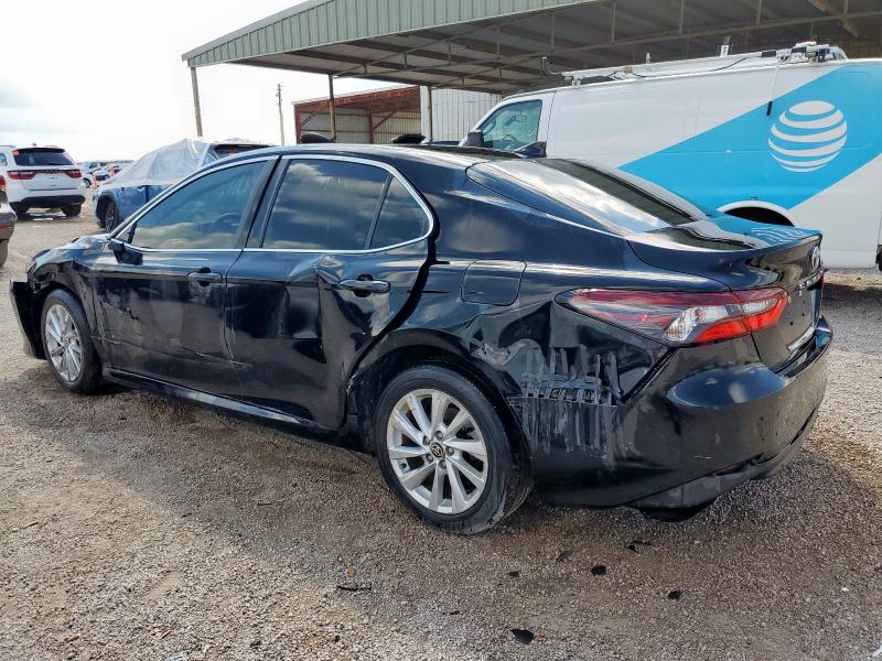 4T1C11AKXRU877712 - 2024 TOYOTA CAMRY LE BLACK photo 2