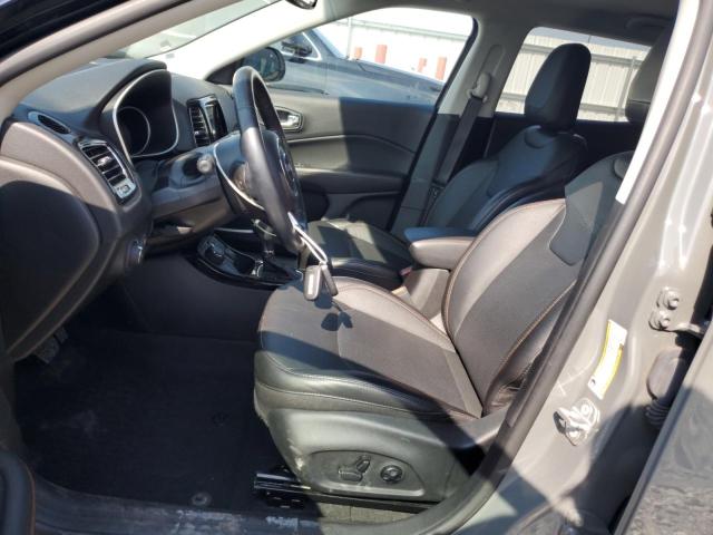 3C4NJDCB4MT554187 - 2021 JEEP COMPASS LIMITED 灰色 照片 7