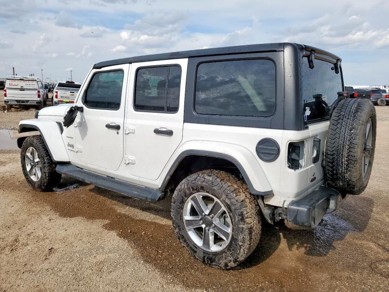 1C4HJXEN5LW202413 - 2020 JEEP WRANGLER U SAHARA WHITE photo 2