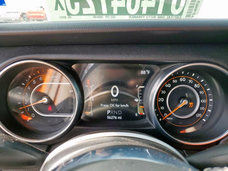 1C4HJXEN5LW202413 - 2020 JEEP WRANGLER U SAHARA WHITE photo 9