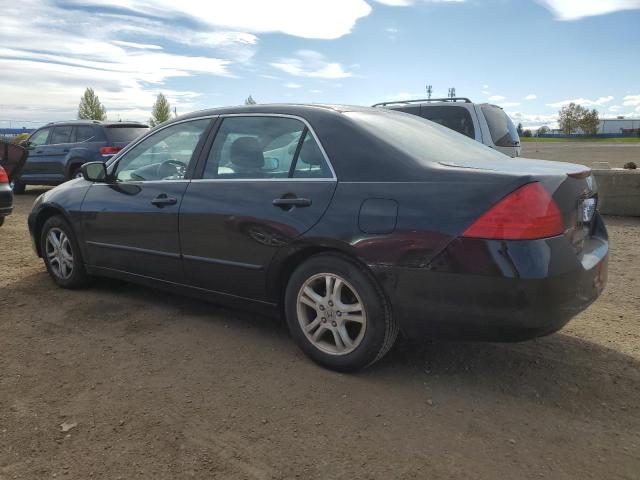 1HGCM56797A809585 - 2007 HONDA ACCORD EX BLACK photo 2