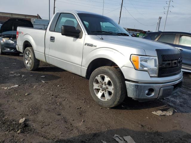 1FTMF1CF2BFB06116 - 2011 FORD F150 2WD SILVER photo 4