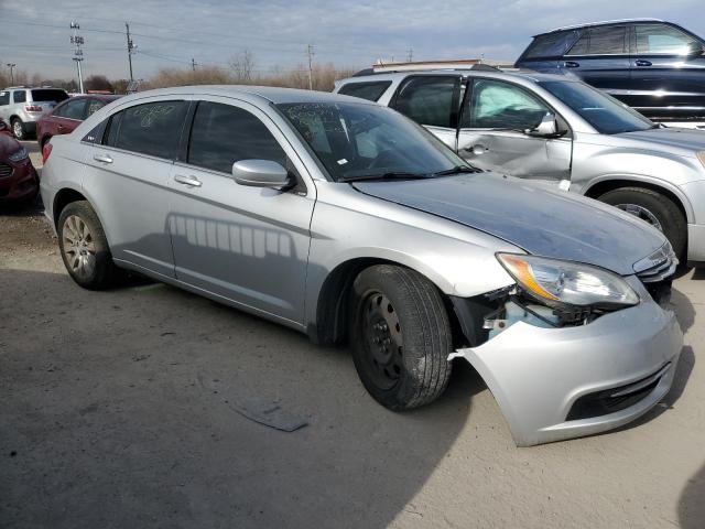 1C3CCBAB6CN204247 - 2012 CHRYSLER 200 LX SILVER photo 4