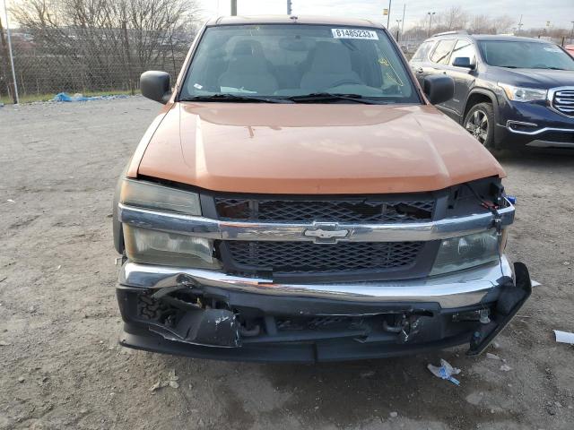 1GCDS136558208501 - 2005 CHEVROLET COLORADO ORANGE photo 5