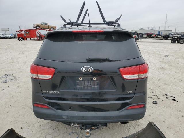 5XYPGDA54JG375963 - 2018 KIA SORENTO LX BLACK photo 6