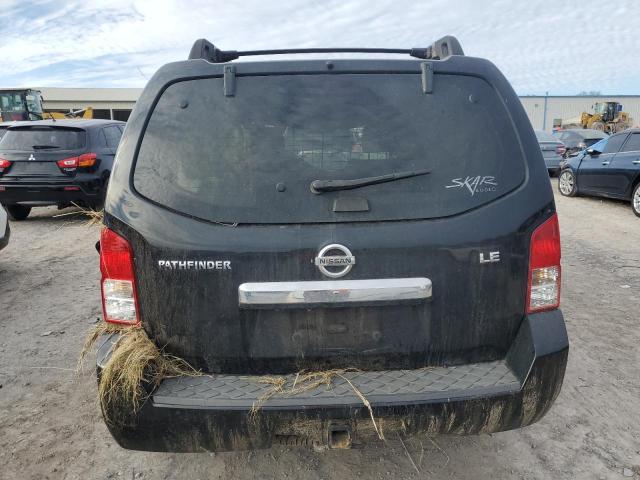 5N1BR18B78C621901 - 2008 NISSAN PATHFINDER LE BLACK photo 6