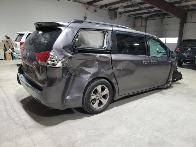 5TDKK3DC9DS318176 - 2013 TOYOTA SIENNA LE GRAY photo 3