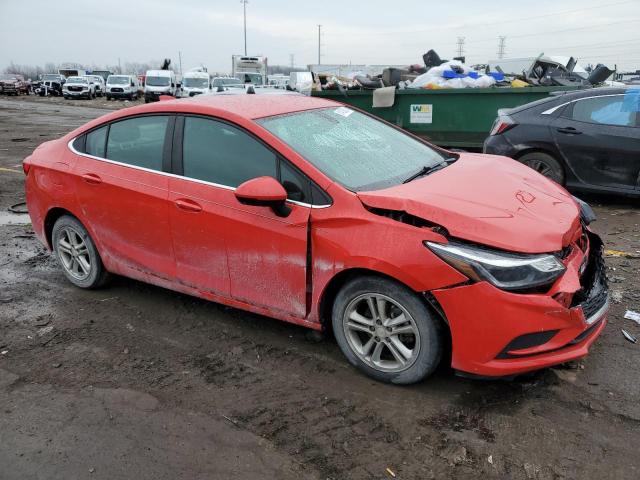 1G1BE5SMXJ7130120 - 2018 CHEVROLET CRUZE LT RED photo 4