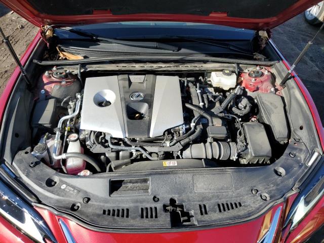 58ADA1C16MU012035 - 2021 LEXUS ES 300H RED photo 11