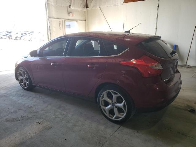 1FADP3N2XDL259467 - 2013 FORD FOCUS TITANIUM BURGUNDY photo 2