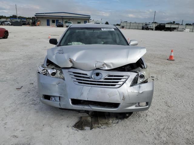 4T1BE46K57U570536 - 2007 TOYOTA CAMRY CE SILVER photo 5