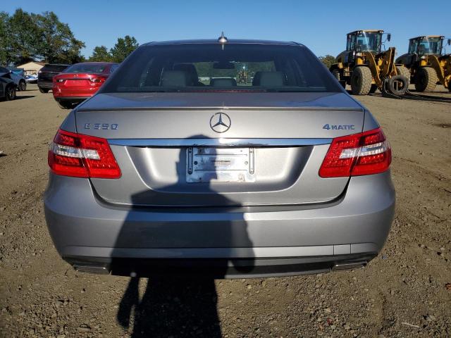 WDDHF8JB4DA761863 - 2013 MERCEDES-BENZ E 350 4MATIC SILVER photo 6