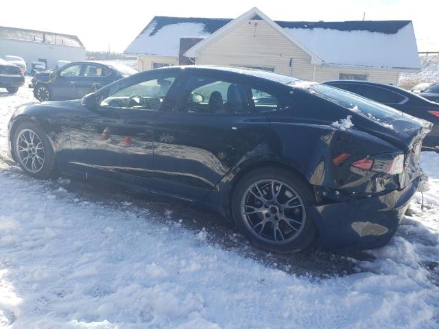 5YJSA1E55MF440416 - 2021 TESLA MODEL S შავი ფოტო 2