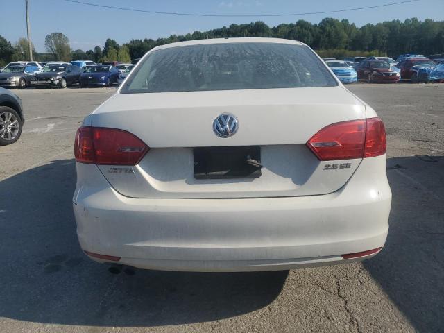 3VWDP7AJ1CM372376 - 2012 VOLKSWAGEN JETTA SE WHITE photo 6