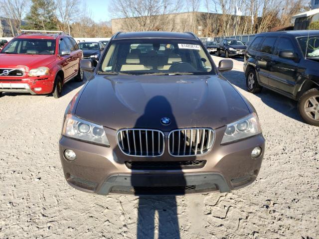 5UXWX9C52D0A29962 - 2013 BMW X3 XDRIVE28I BROWN photo 5