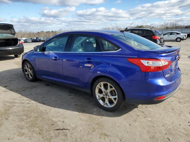 1FADP3J2XEL240747 - 2014 FORD FOCUS TITANIUM BLUE photo 2