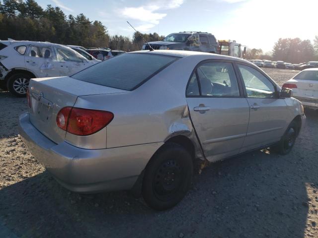 2T1BR32E13C135393 - 2003 TOYOTA COROLLA CE SILVER photo 3