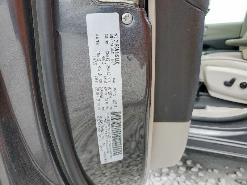 2C4RC1GGXHR851117 - 2017 CHRYSLER PACIFICA LIMITED GRAY photo 13