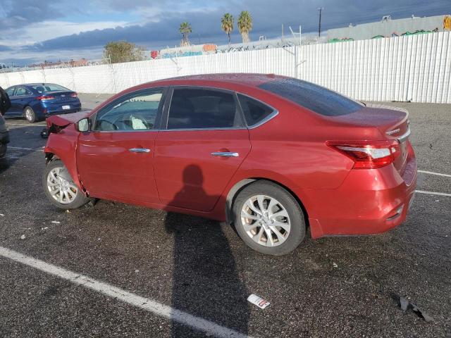 3N1AB7AP4GY337924 - 2016 NISSAN SENTRA S RED photo 2