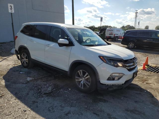 5FNYF6H54HB039983 - 2017 HONDA PILOT EXL WHITE photo 4
