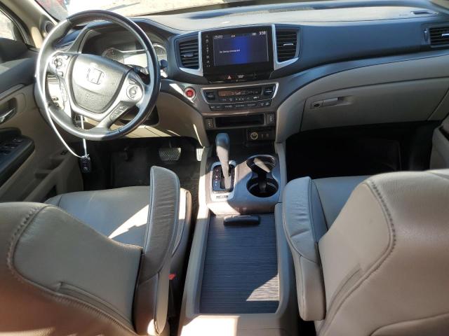 5FNYF6H54HB039983 - 2017 HONDA PILOT EXL WHITE photo 8