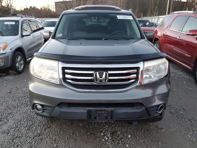 5FNYF4H5XDB002192 - 2013 HONDA PILOT EXL GRAY photo 5