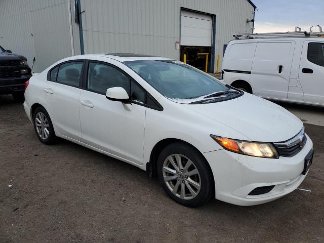 2HGFB2F97CH120806 - 2012 HONDA CIVIC EXL თეთრი ფოტო 4