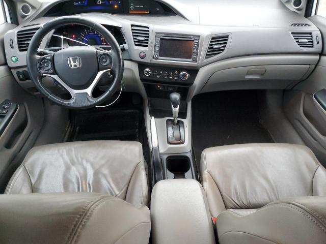 2HGFB2F97CH120806 - 2012 HONDA CIVIC EXL თეთრი ფოტო 8