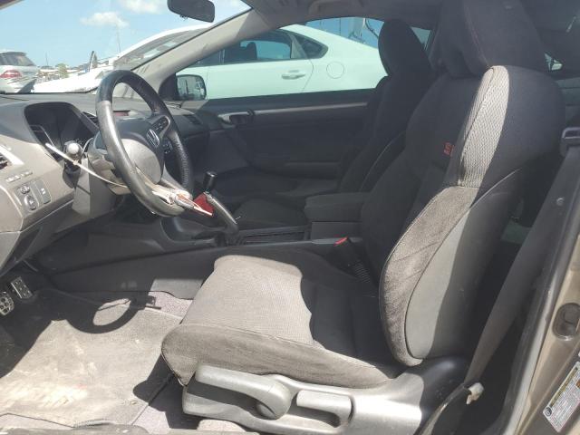 2HGFG21577H706532 - 2007 HONDA CIVIC SI GRAY photo 7