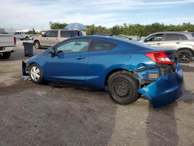 2HGFG3B55CH548450 - 2012 HONDA CIVIC LX BLUE photo 2