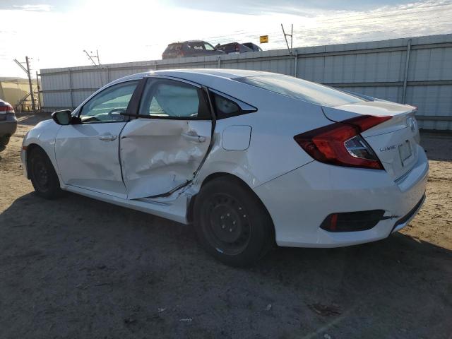 2HGFC2F65KH514208 - 2019 HONDA CIVIC LX WHITE photo 2