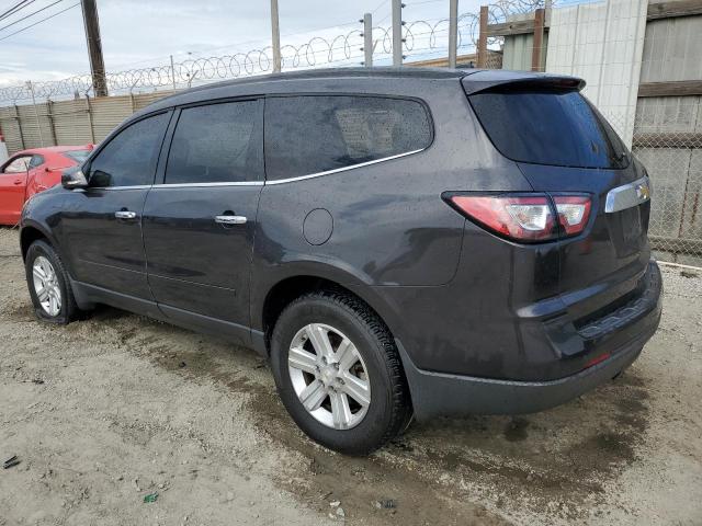 1GNKRJKD7DJ236978 - 2013 CHEVROLET TRAVERSE LT 灰色 照片 2