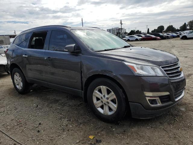 1GNKRJKD7DJ236978 - 2013 CHEVROLET TRAVERSE LT 灰色 照片 4