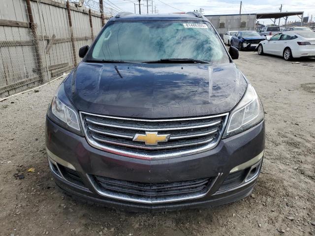 1GNKRJKD7DJ236978 - 2013 CHEVROLET TRAVERSE LT 灰色 照片 5