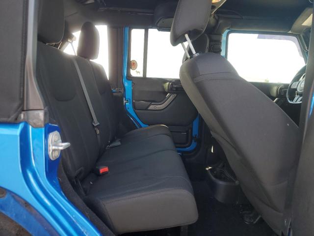 1C4BJWDG7GL176116 - 2016 JEEP WRANGLER U SPORT 蓝色 照片 10