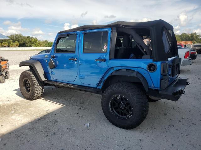 1C4BJWDG7GL176116 - 2016 JEEP WRANGLER U SPORT 蓝色 照片 2