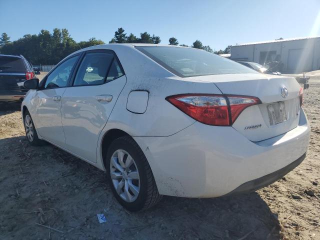 2T1BURHE6GC713079 - 2016 TOYOTA COROLLA L WHITE photo 2